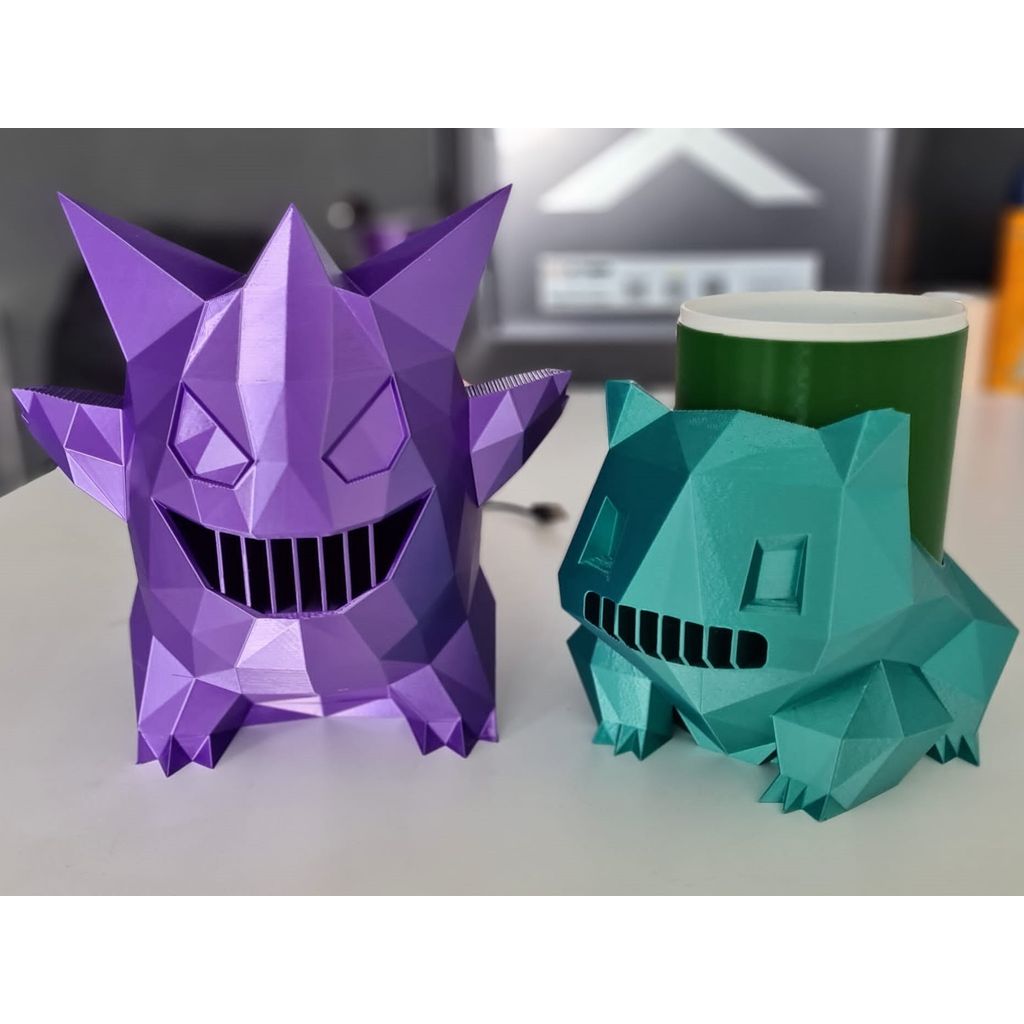Refrigeradores de ar Pokémon - Gengar + Bulbasaur