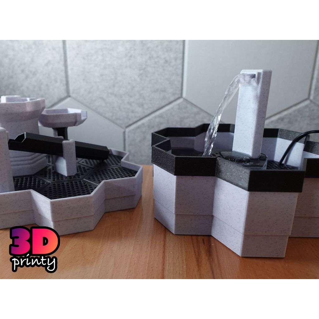 Peça para fonte modular: base alta e espaçador empilhável