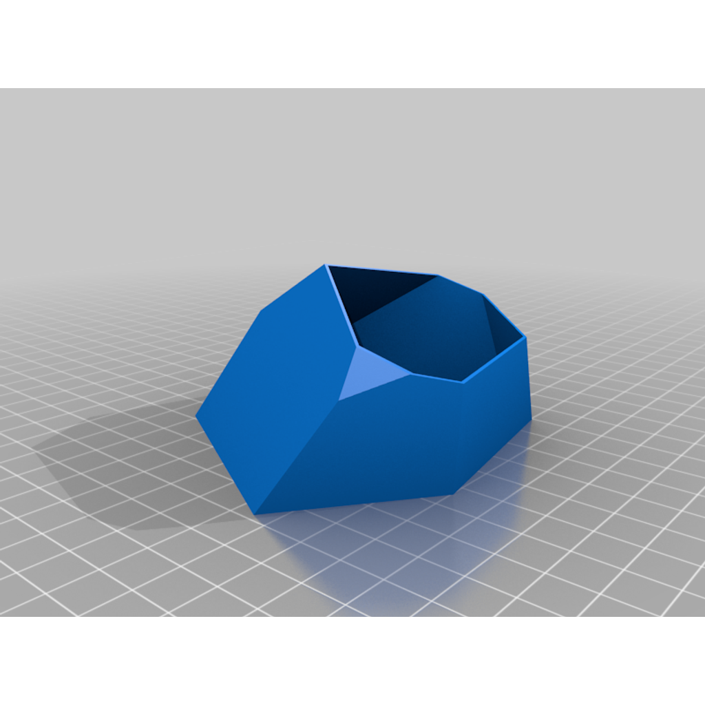 vaso de flores voronoi