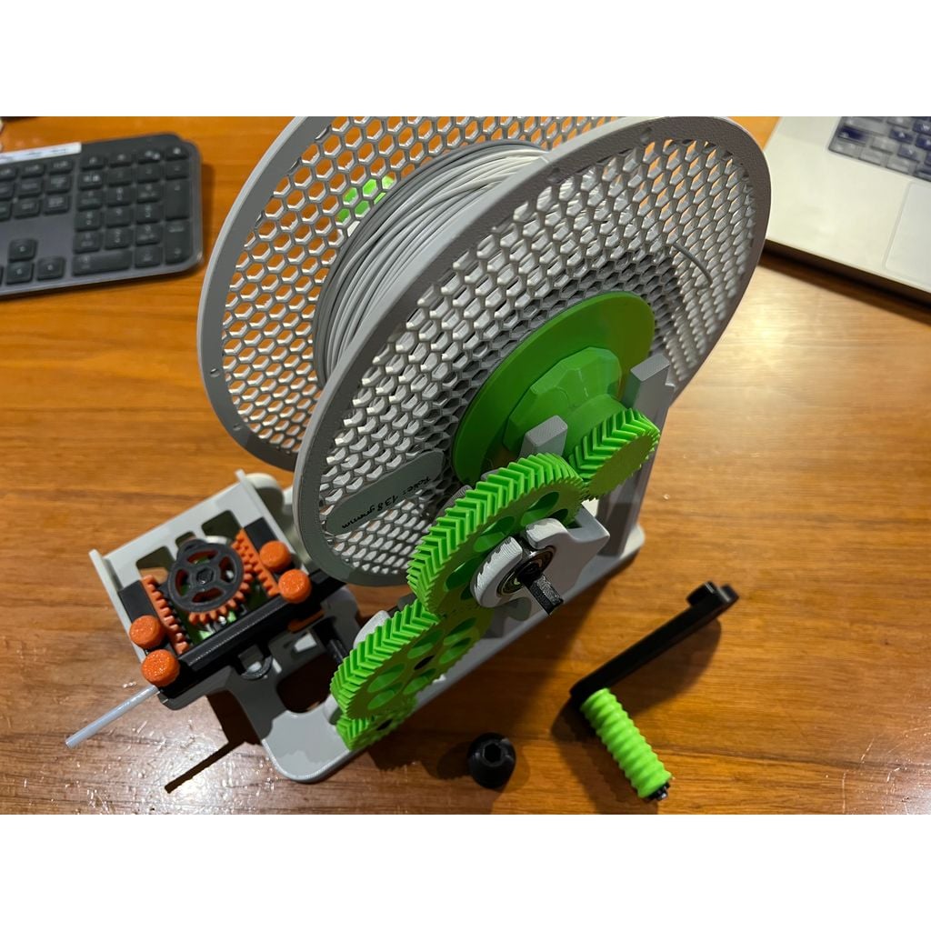 Bambu Lab P1 / X1 / X1C / X1CC Filament Spool Switcher & Winder se você usar AMS