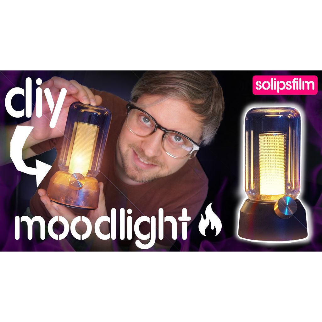 Luz ambiente DIY "Solumen" da Solipsfilm*
