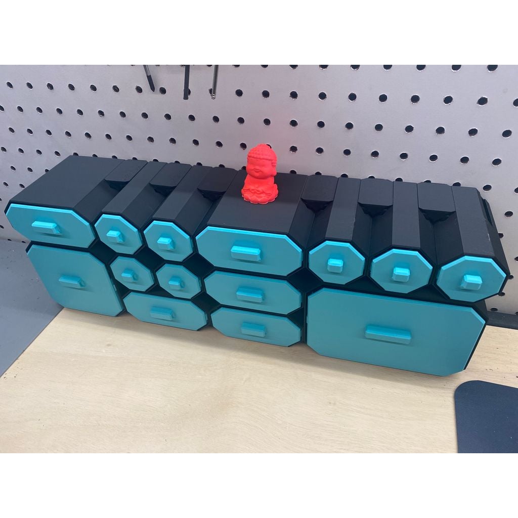 Caixas organizadoras modulares