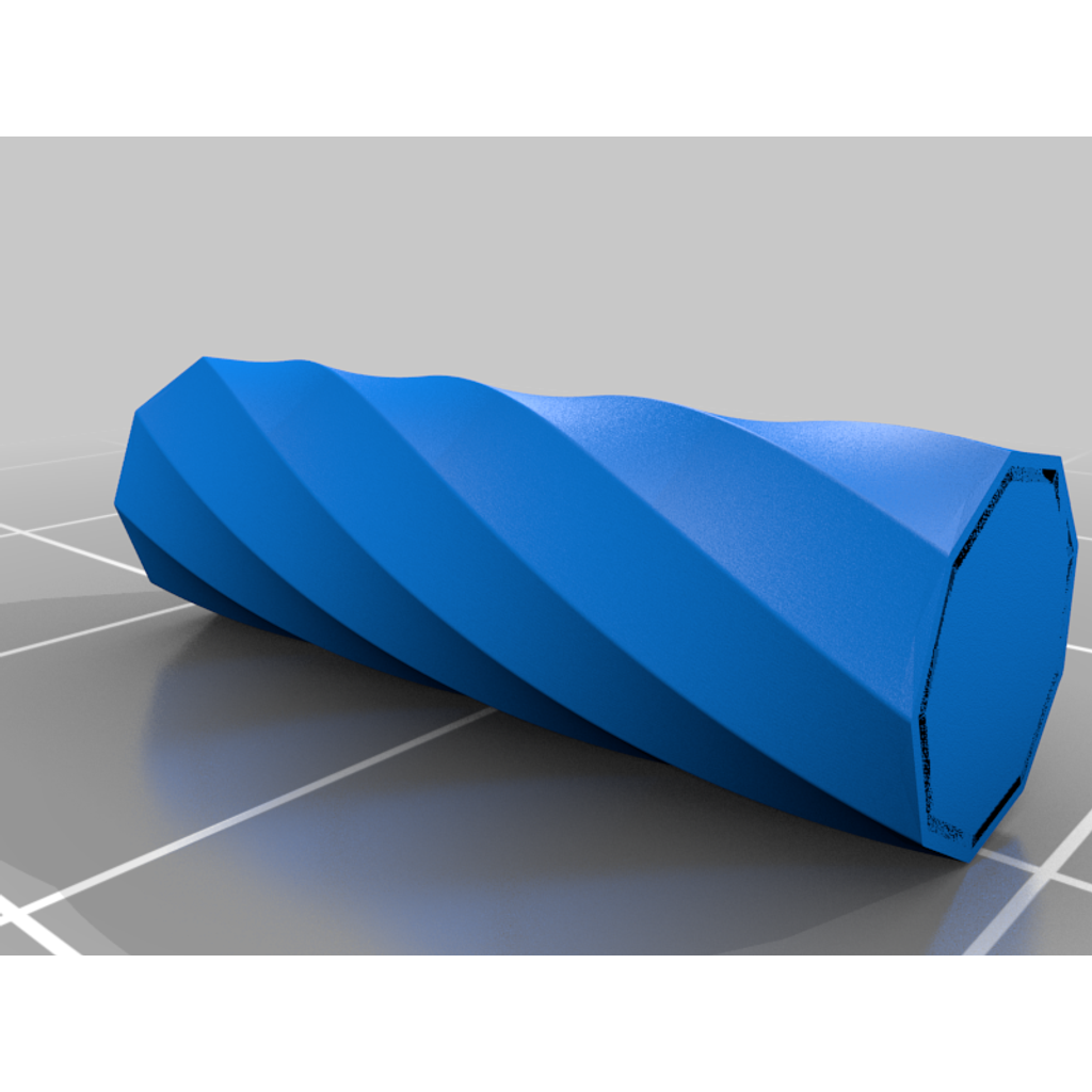 15. Vaso Geométrico Nonagon Twist - V1 - Hikari