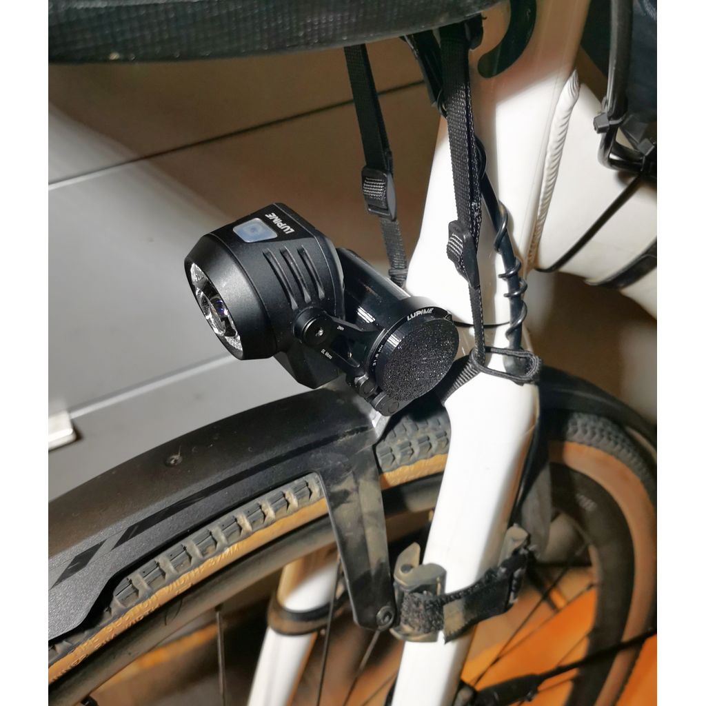 Lampenhalter Universal Lupin Mono Gabel Lampe Bikepacking