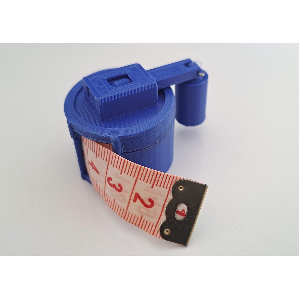 Carretel para fita métrica de alfaiate macio de 19 mm/150 cm