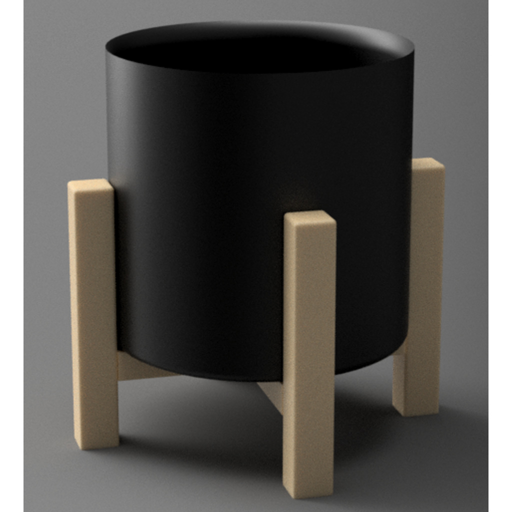 Modern flower pot