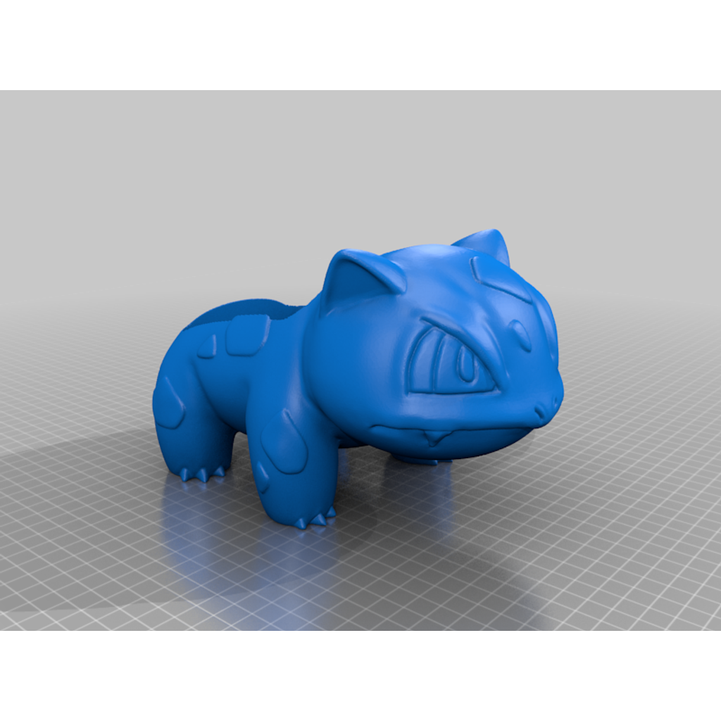 Plantador Ivysaur + Furos de drenagem