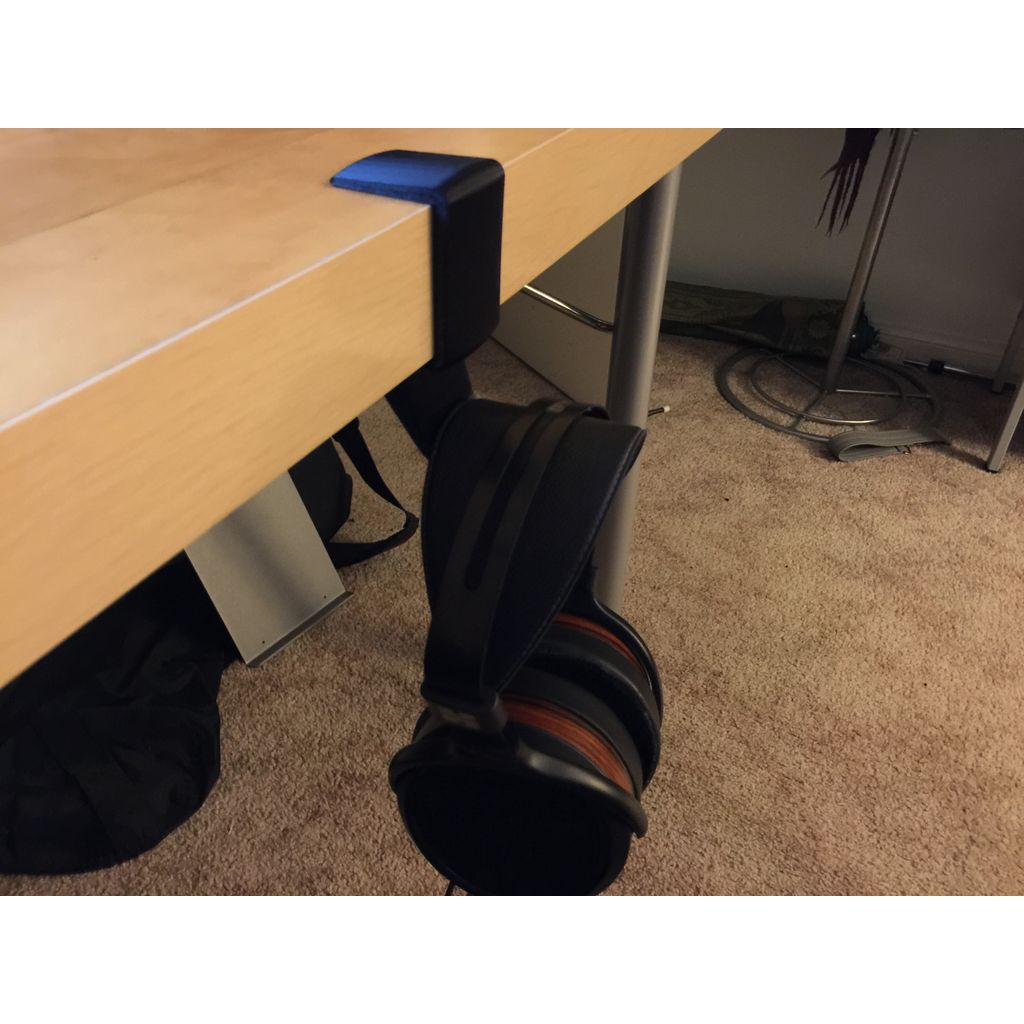 Gancho de mesa para fone de ouvido