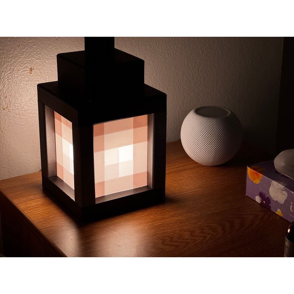 Luz Noturna Lanterna Minecraft