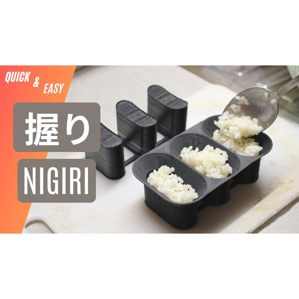 Molde Nigiri Sushi Press (手軽でスピーディー!!!)