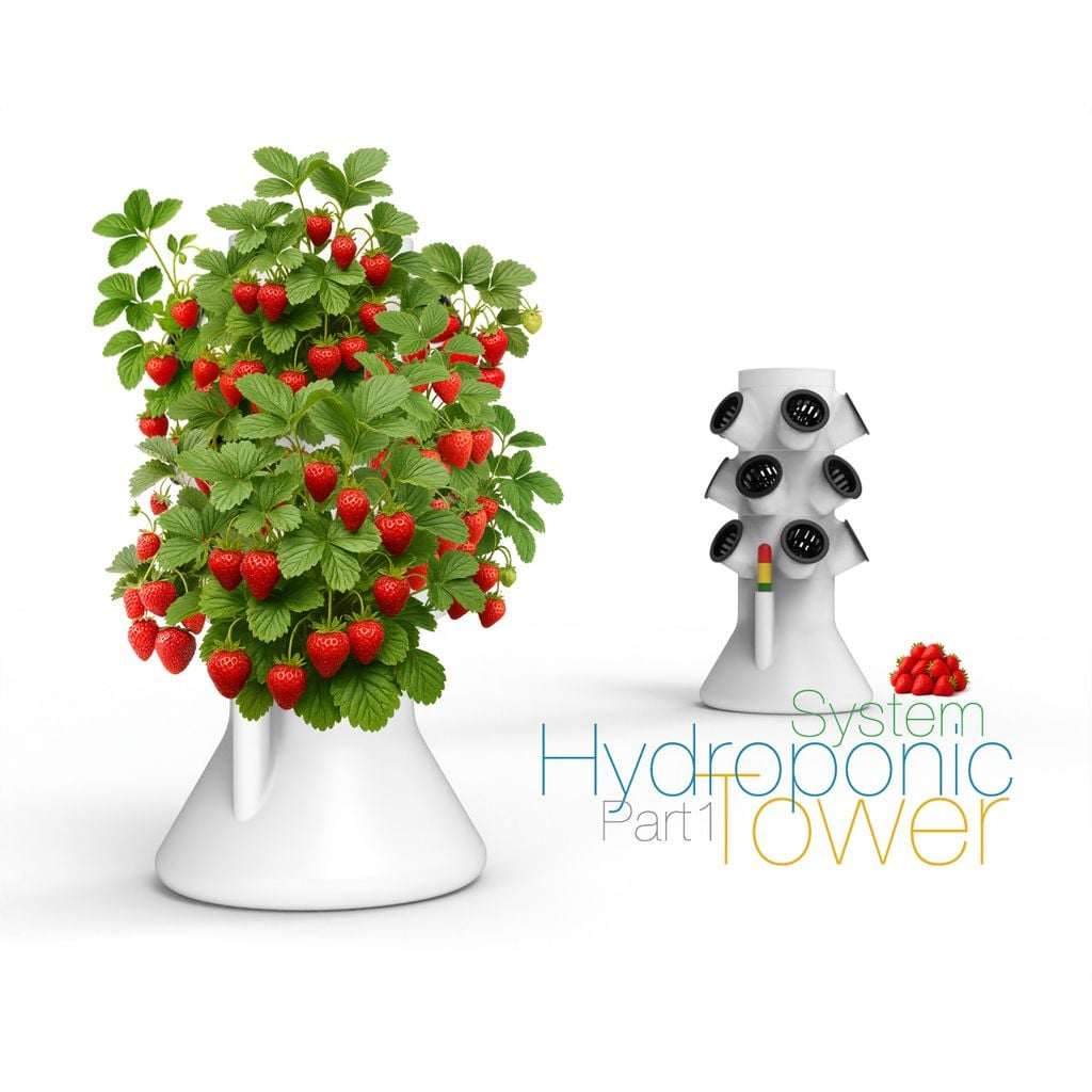 Tower Hydroponic System Part 1 Assembly