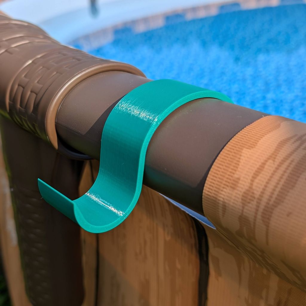 Gancho de toalha para piscina de aço Coleman/Bestway Power