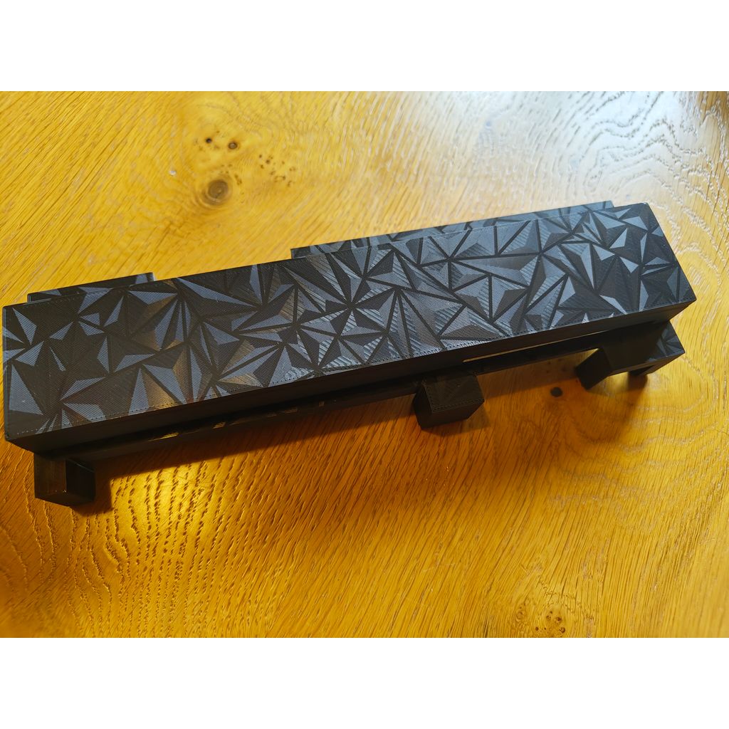 Caixa DIN impressa 3D para HAT Waveshare 8 relés