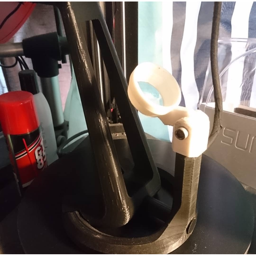 suporte para microfone de fone de ouvido