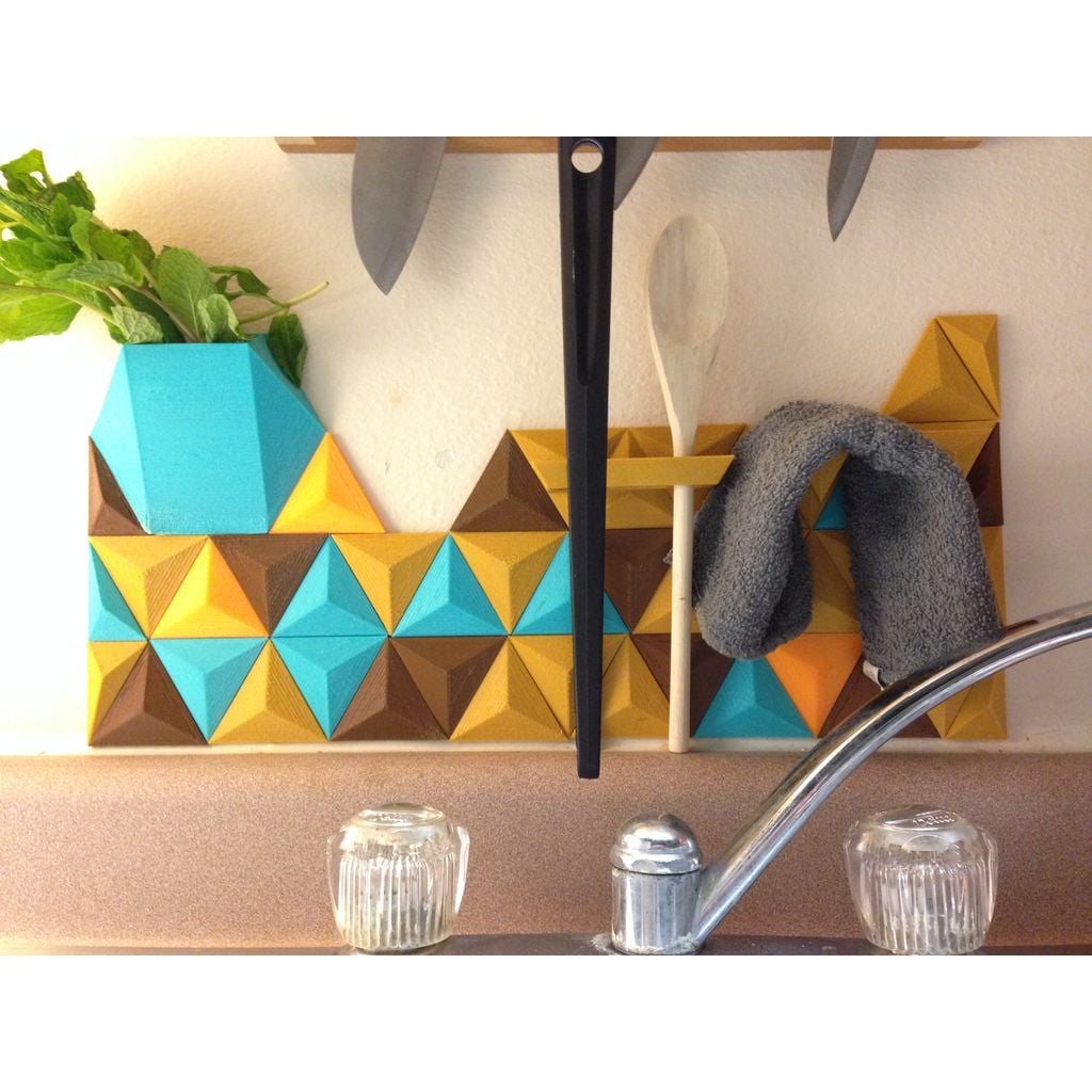 Prisma: um sistema backsplash modular #CountertopChallenge