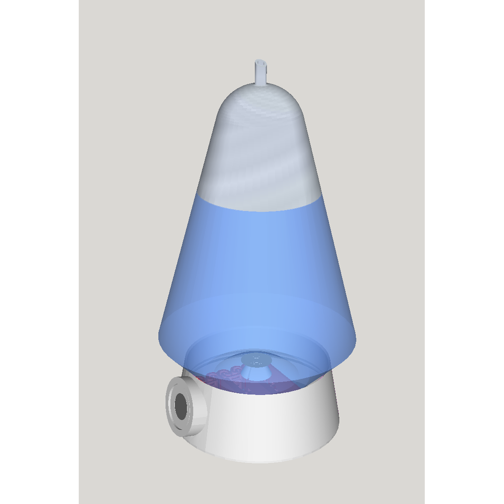 Distribuidor de molho para salada Lava Lamp: Groovy!!!
