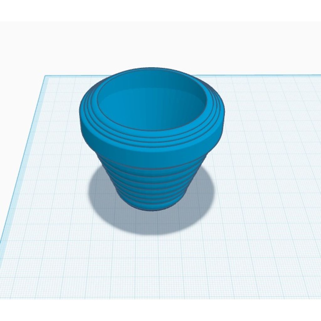 Vaso de flores simples