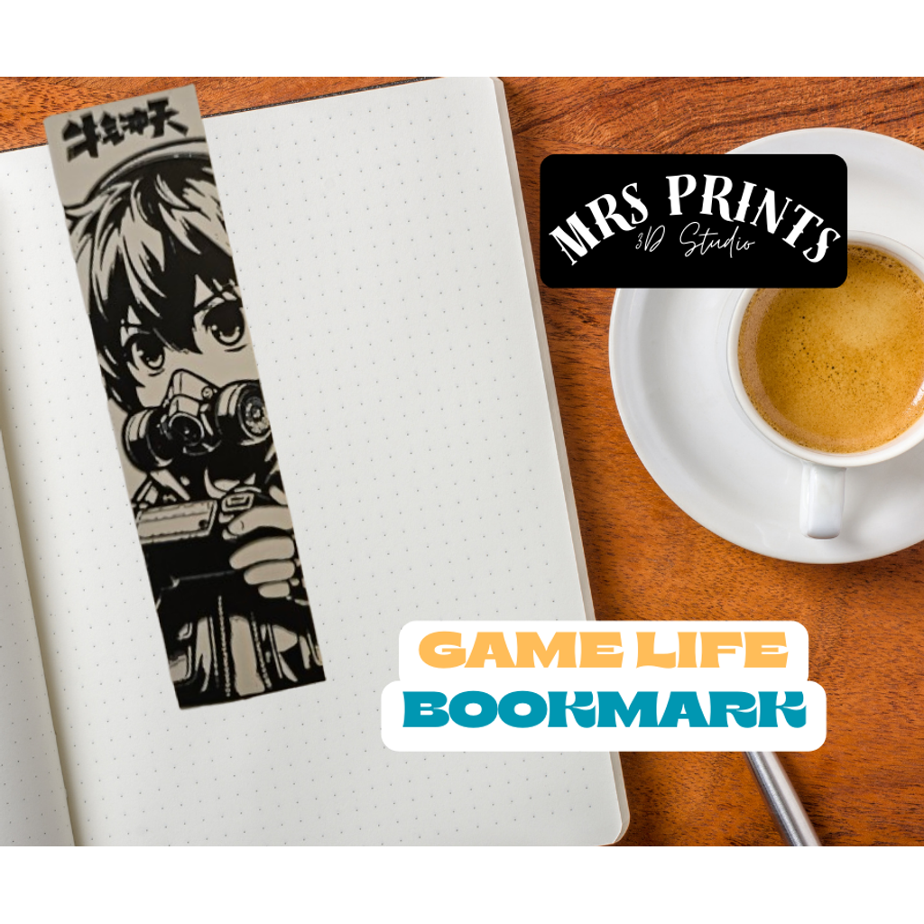Game Life – Marcador de jogador de anime japonês