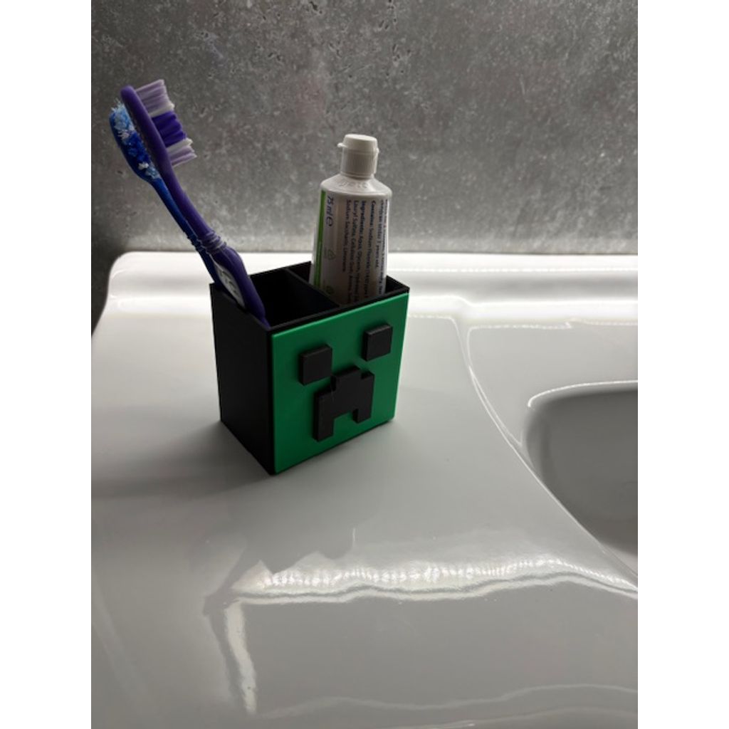 Suporte para escova de dentes Minecraft
