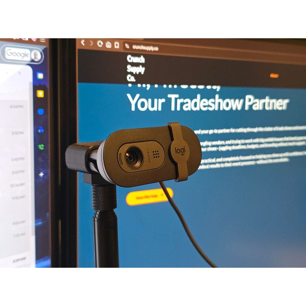 Suporte para tripé para webcam Logitech Brio 101