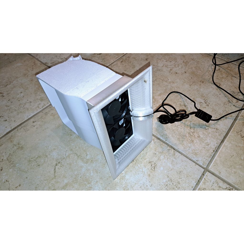 Caixa de filtro personalizada para gabinete de impressora 3D