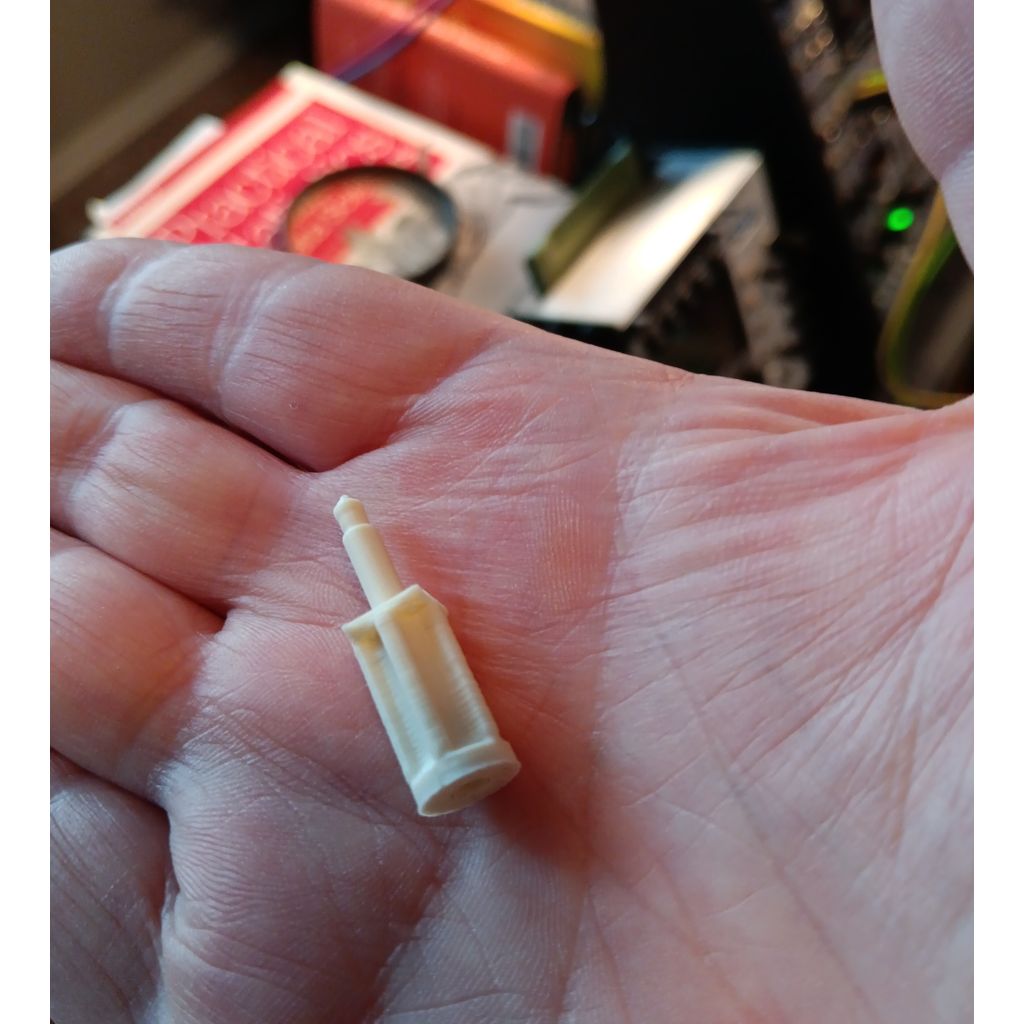 Plugue utilitário Eurorack "Plug-in-plug" de 3,5 mm