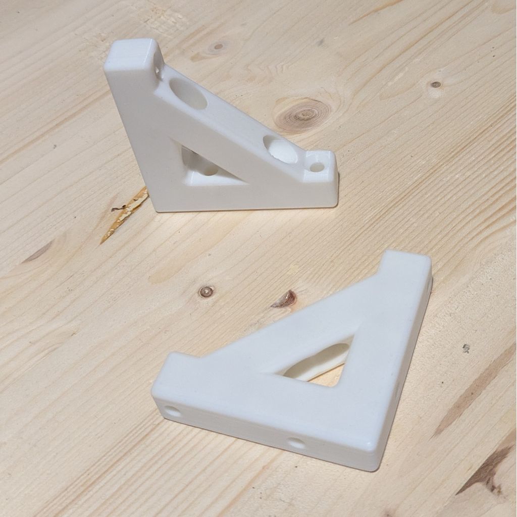 Suporte de Reforço de Canto 65x65mm - Suporte Angular para Móveis
