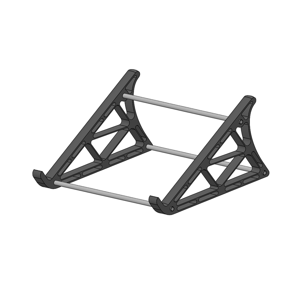 Pernas laterais para suporte de laptop (peça PLA)