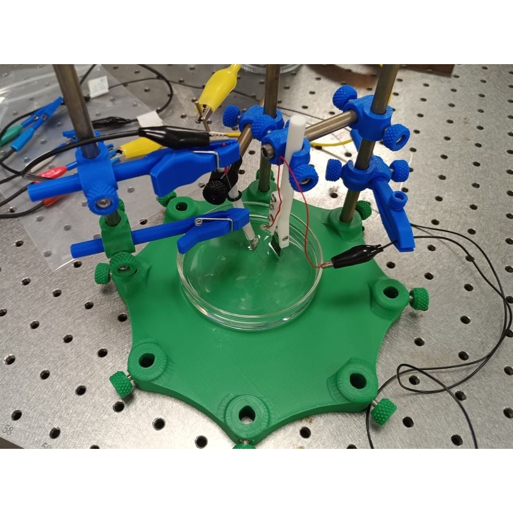 Sistema de suporte modular (terceira mão/suporte de laboratório)