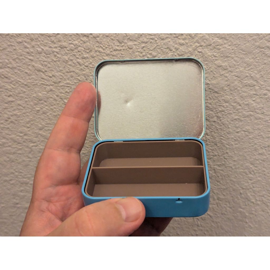 Inserção para caixa de pastilhas orgânicas Trader Joe's Peppmermints