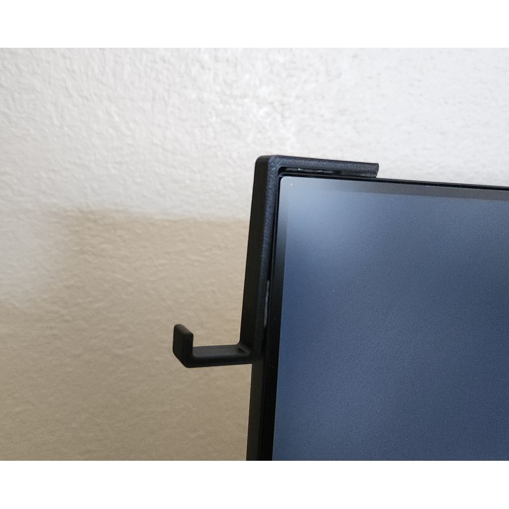 Gancho para fone de ouvido do monitor (10 mm de largura)