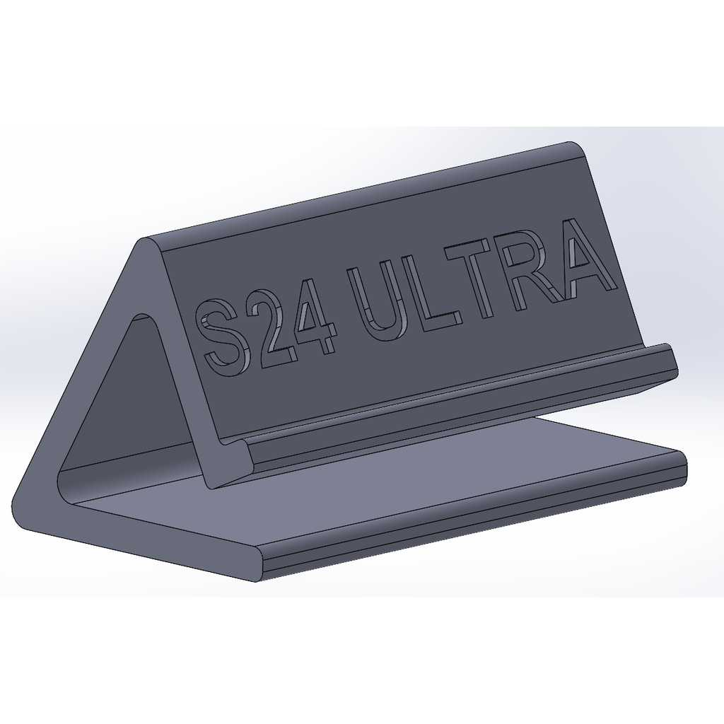 Suporte de telefone para Samsung S24 Ultra – Suporte de mesa universal impresso em 3D