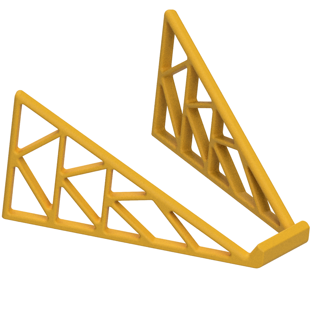 Lightweight Vertical Tablet stand 30°angle, no support needed