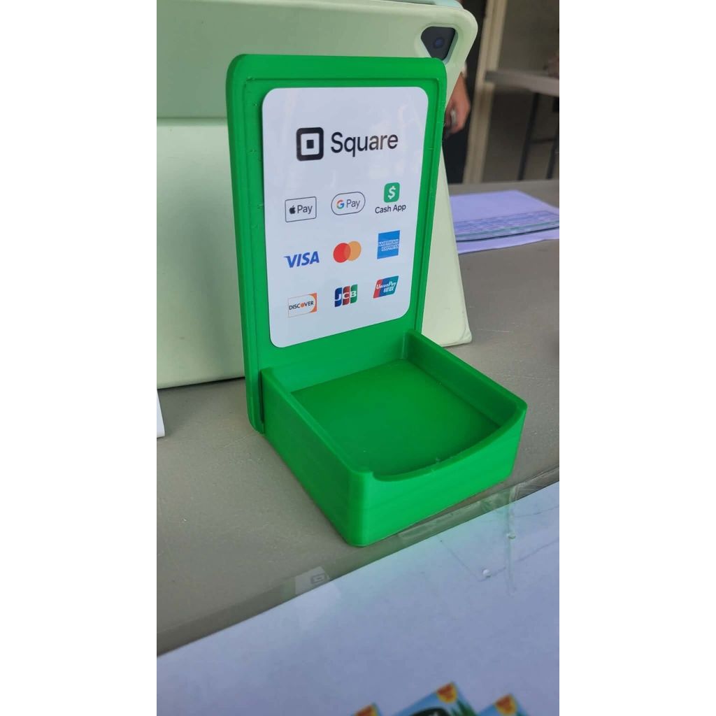 Suporte de bancada para leitor de cartão de crédito quadrado/suporte de exibição