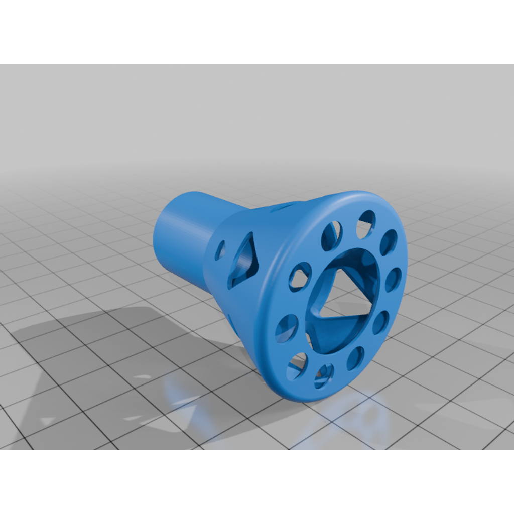 Cone difusor para narguilé 16 mm em pla