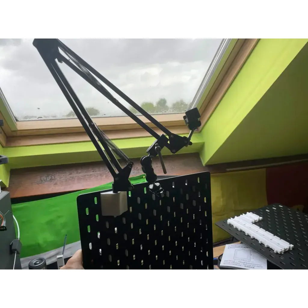 Suporte impresso para braço de microfone Skadis (pino/gancho