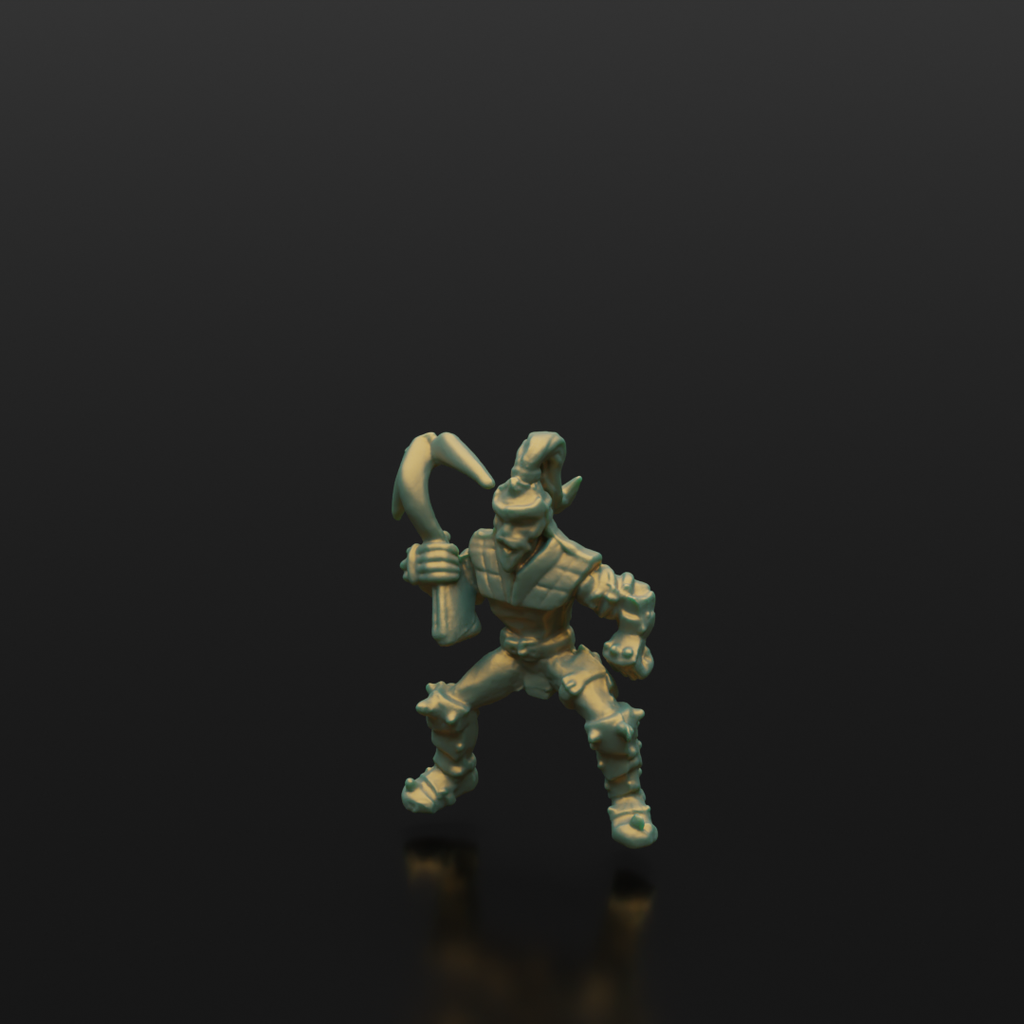 Miniatura besteiro voador em PLA (peça impressa)