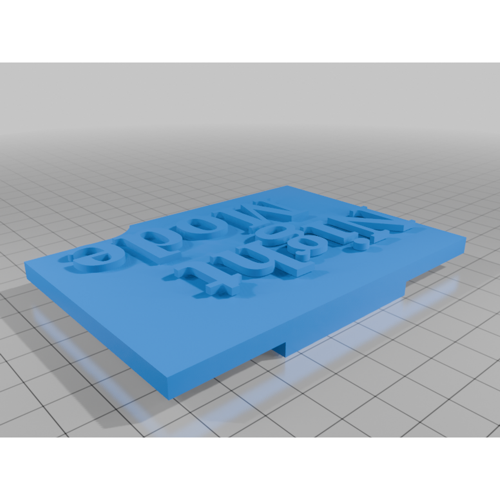 Ender 3-Neo screen cover for nightime