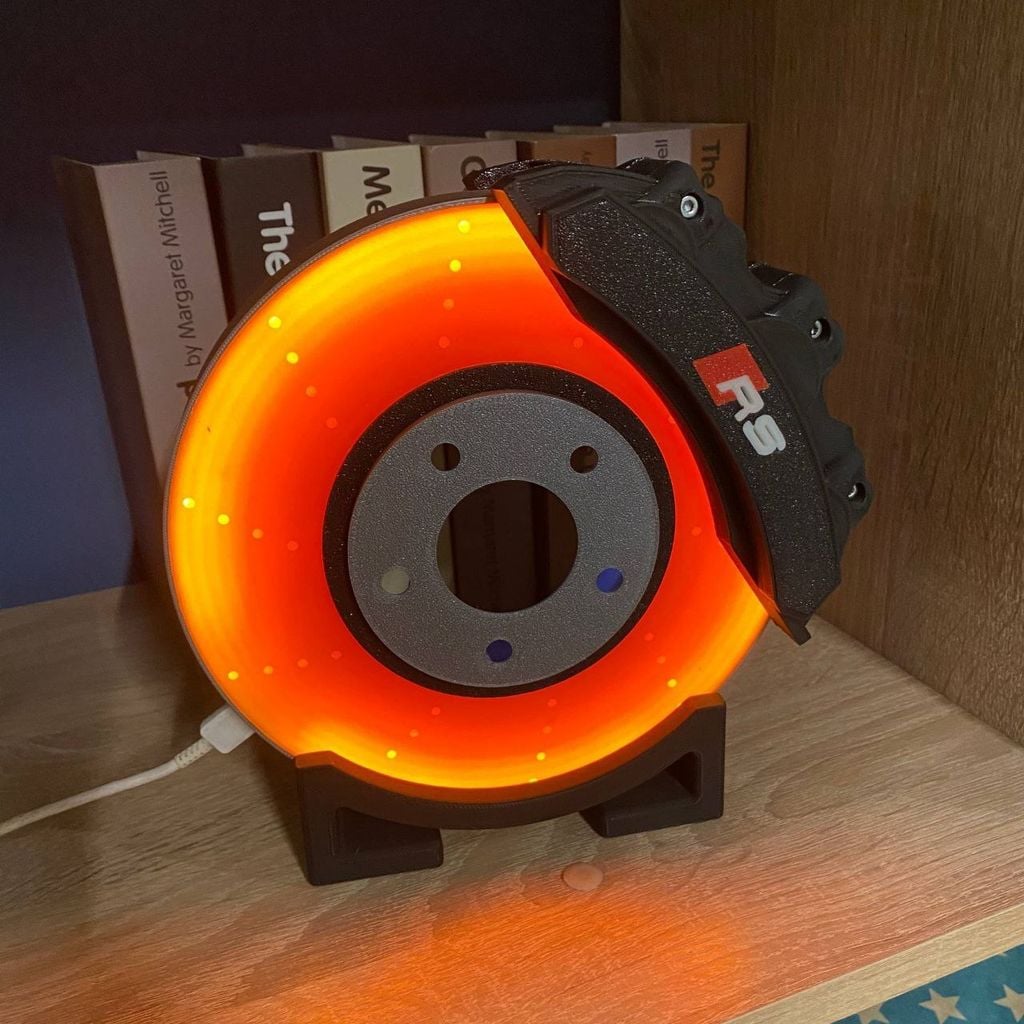 Luz de disco de freio de suporte – Audi RS6