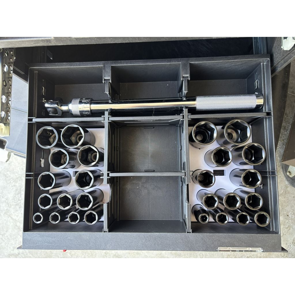 Inserções para caixa de ferramentas de gaveta Harbor Freight Bauer 2
