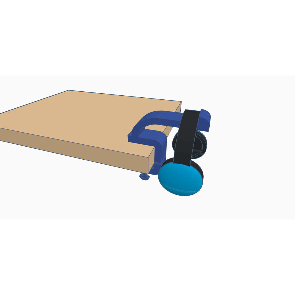Gancho de mesa universal para fone de ouvido para jogadores, png