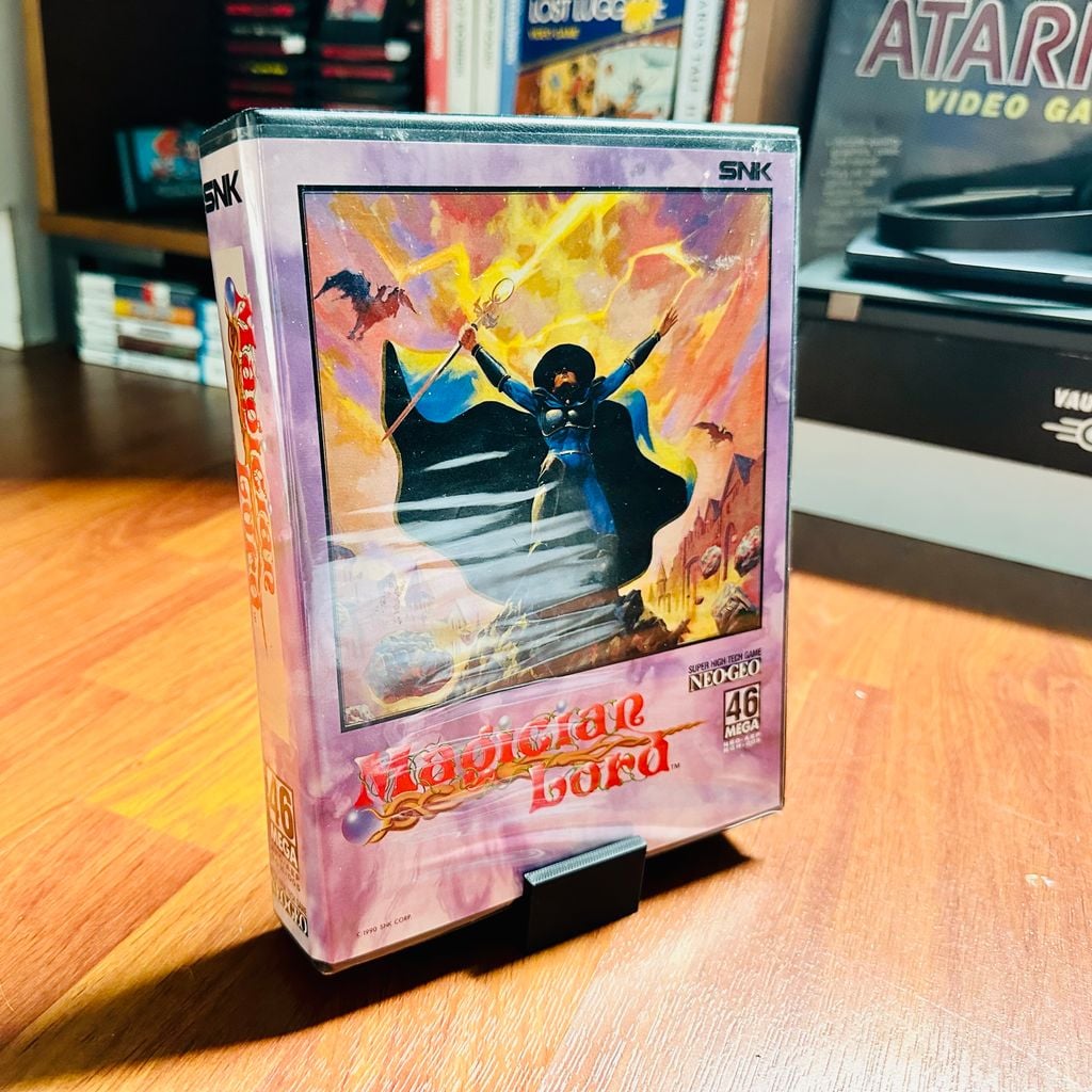Suporte de exibição de jogos NEOGEO - caixas / carrinhos de jogos e Atari Lynx modelo 1