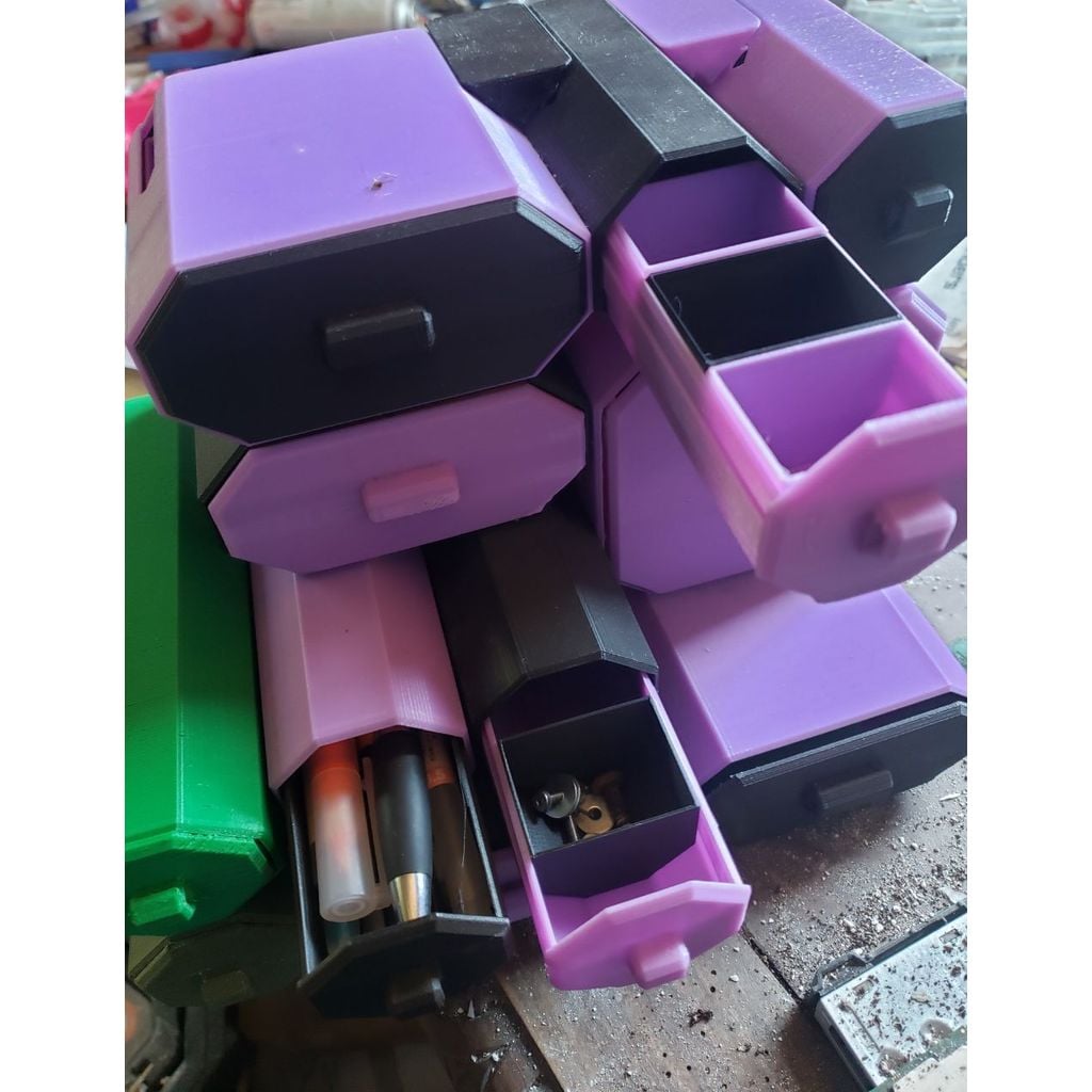 Sistema de gaveta modular HEX Hive
