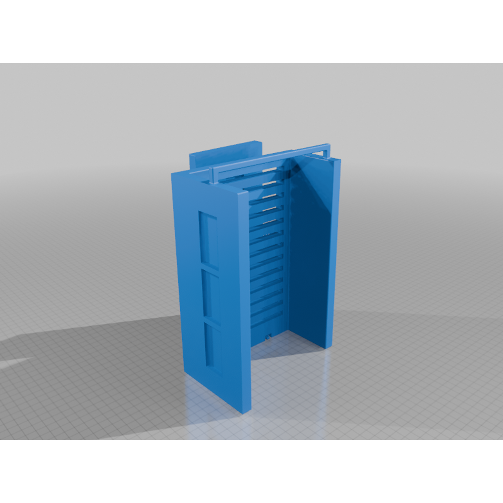 Suporte de plástico magnético para porta de box