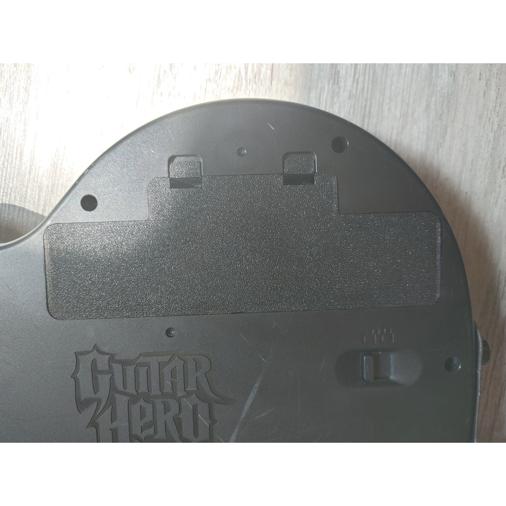 Guitar Hero Wii Les Paul Wiimote Bay Tampa traseira/porta da bateria
