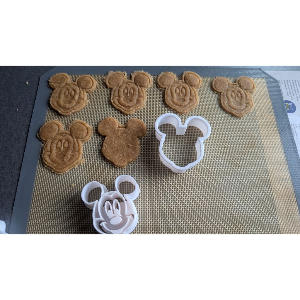 Cortador de biscoitos Mickey (Emportar peça Mickey)