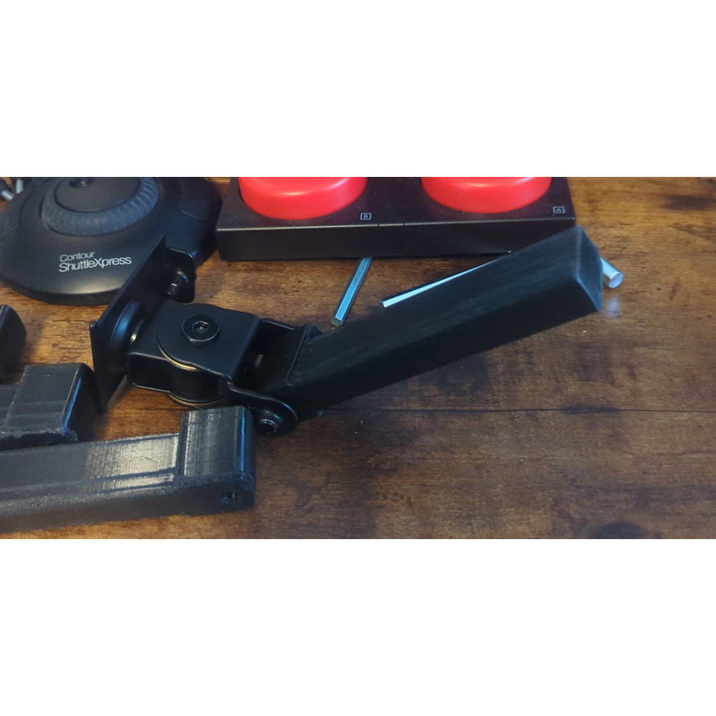 Extensões de braço de suporte para monitor duplo WALI