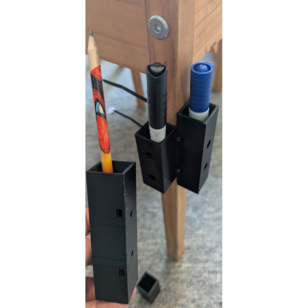 Caneta para perna de mesa mais antiga