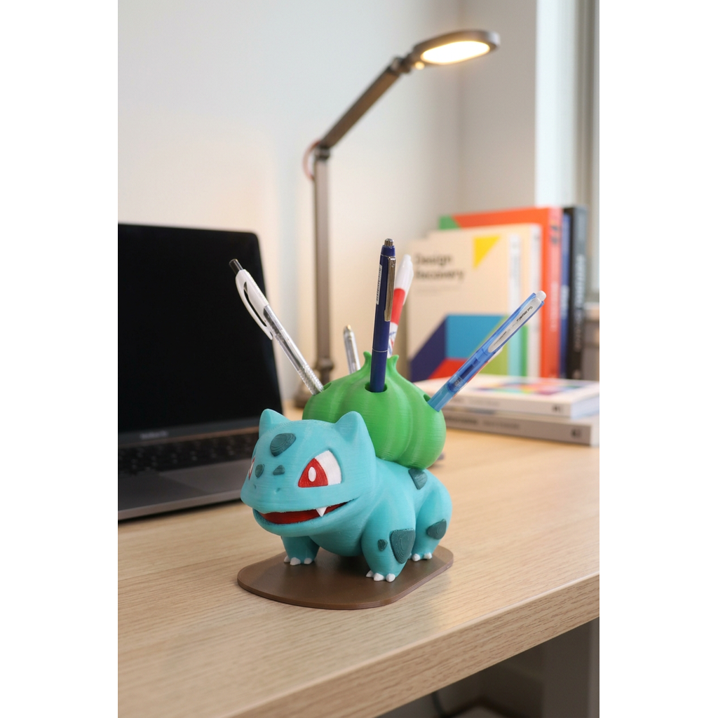 Porta-caneta Bulbasaur