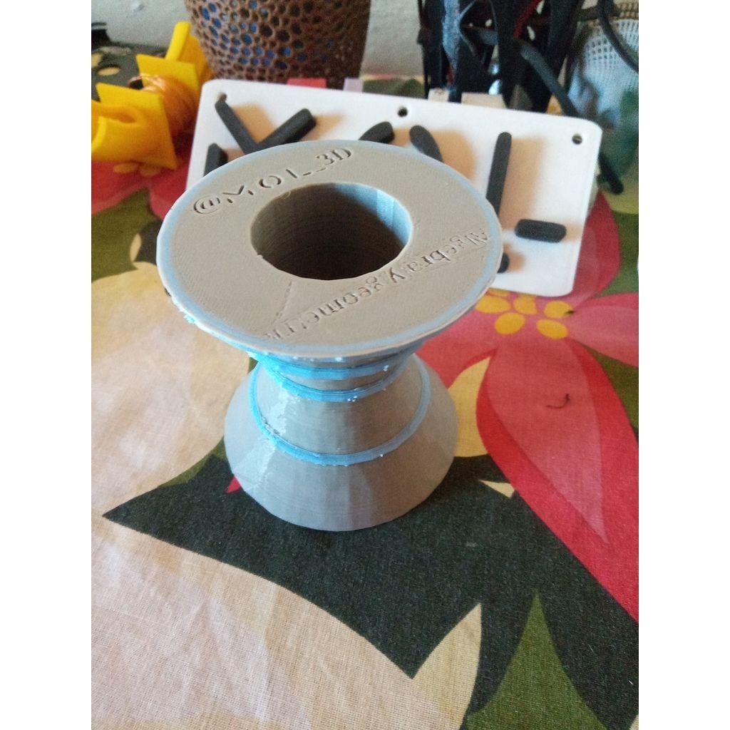 Porta Caneta Hiperbolóide / Porta Lápices Hiperboloide